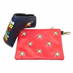 Latrobe Country Club Logo Navy Putter Headcover with Red Logo Tote Bag