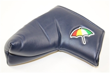 Latrobe Country Club Logo Navy Putter Headcover with Red Logo Tote Bag