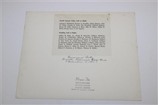 1960 Augusta National Golf Club Governors Party Original Morgan Fitz Photo