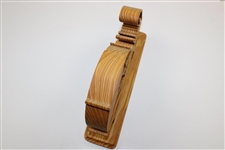 Arnold Palmer Umbrella/Signature Custom Wood Carved Golf Ball Display in Acrylic Case