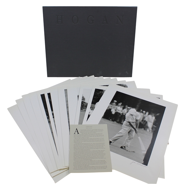 Ben Hogan B&W 16x20 Jules Alexander Signed Ltd Ed Photos in Original Case
