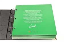 Champions of Golf: The Masters Collection Gold Foil Cards in Green Leather Binder - 1934-1997
