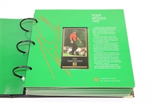 Champions of Golf: The Masters Collection Gold Foil Cards in Green Leather Binder - 1934-1997