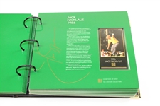 Champions of Golf: The Masters Collection Gold Foil Cards in Green Leather Binder - 1934-1997