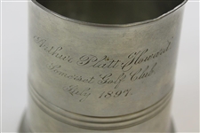 1897 Somerset Golf Club Arthur Platt Howard Trophy Mug - July