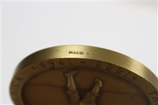 Jack Nicklaus 'Player of the Century' 1888-1988 Centennial of Golf America Medallion with Stand