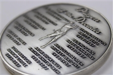 Players of the Decade 1888-1988 Centennial of Golf America Medallion with Stand
