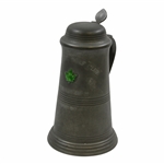 1902 Millbrook Golf Club Handicap Large Pewter Stein Trophy Won by Unmarked - July 4th