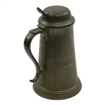 1902 Millbrook Golf Club Handicap Large Pewter Stein Trophy Won by Unmarked - July 4th