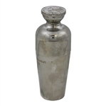 1960 Pine Valley GC The Racquet Club Golf Tournament High Gross Cocktail Shaker Won by P.B. Street