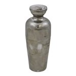 1960 Pine Valley GC The Racquet Club Golf Tournament High Gross Cocktail Shaker Won by P.B. Street