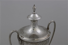 1953 Club Championship Class B Runner-Up Trophy with Removable Lid