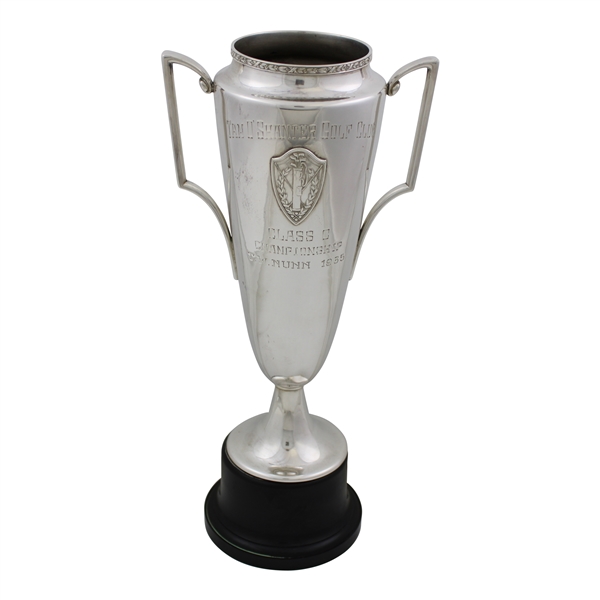 1935 Tam O'Shanter Golf Club Class C Championship Trophy Won by T.W. Dunn