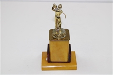 1953 Belmont Country Club B.M.C. Golf Party Low Gross Runner-Up Trophy Won by Mickey Levine