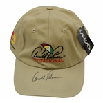 Arnold Palmer Signed 2011 Arnold Palmer Invitational Bay Hill Club Khaki Hat - Unused