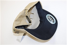 Arnold Palmer Signed 2011 'Arnold Palmer Invitational' Bay Hill Club Khaki Hat - Unused