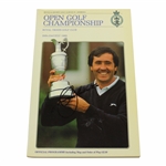 Seve Ballesteros Signed 1989 OPEN Championship at Royal Troon Official Program JSA ALOA