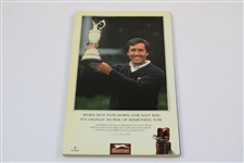 Seve Ballesteros Signed 1989 OPEN Championship at Royal Troon Official Program JSA ALOA