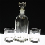 The Saint Andrew's Golf Club '1888' Glass Decanter with Two (2) Logo Glasses