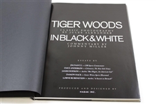 'Tiger Woods: In Black and White' 1st Ed Photography Book by Jules Alexander - Signed by Jules JSA ALOA