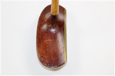 Heavy Brass Faced Center Shafted Putter - Unmarked