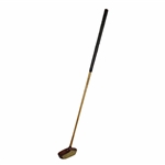 Heavy Brass Faced Center Shafted Putter - Unmarked
