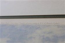 1960 Masters '7th Green - Augusta' Arthur Weaver Signed 'The Masters' Print with Remarque JSA ALOA