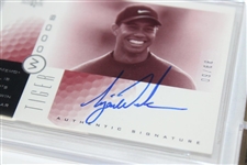 Tiger Woods Signed 2001 SP Sign of Times RED Rookie Card 09/66 9.5 GEM MINT 10 Auto BGS - Wow!