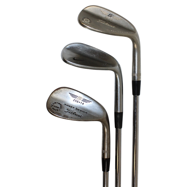 Three (3) Wedges - Titleist Vokey 56 Degree, Titleist Vokey 56 Degree SM4 & Nike 53 Degree