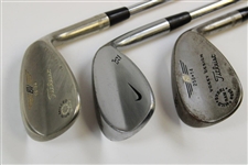 Three (3) Wedges - Titleist Vokey 56 Degree, Titleist Vokey 56 Degree SM4 & Nike 53 Degree