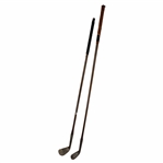 A.G. Spalding Morristown Smoothface Spalding Irons with Baseball Logo & Shaft Stamp