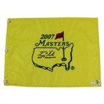 Tim Tebow Signed 2007 Masters Embroidered Flag with 07 Heisman Inscription JSA #RR68110