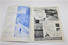 1947 Ryder Cup Matches at Portland Golf Club Official Program - Great Condition