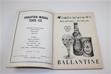 1954 US Open Championship at Baltusrol Golf Club Official Program - Ed Furgol Winner