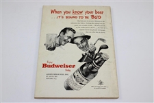 1954 US Open Championship at Baltusrol Golf Club Official Program - Ed Furgol Winner