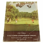 1956 US Open Championship at Oak Hill Country Club Official Program - Cary Middelcoff Winner