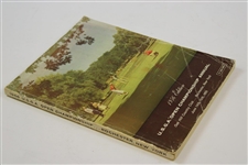 1956 US Open Championship at Oak Hill Country Club Official Program - Cary Middelcoff Winner