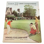 1959 US Open Championship at Winged Foot Golf Club Official Program - Billy Casper Winner