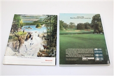 1985 & 1991 US Open Championship Official Programs - Oakland Hills CC & Hazeltine National GC