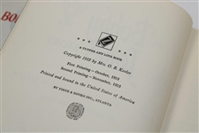 1953 'The Bobby Jones Story' Book by O.B. Keeler with Dust Jacket - 2nd Printing