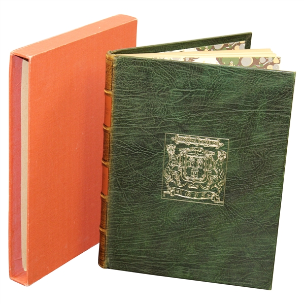 1982 The Aberdeen Golfers Ltd Facsmile Ed 43/200 Signed by J.S.R. Cruickshank with Dust Jacket