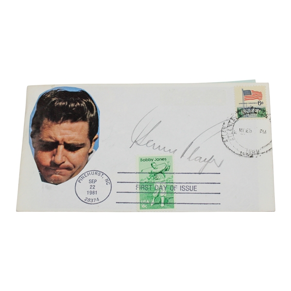 Gary Player Signed 1981 Bobby Jones Pinehurst FDC JSA ALOA