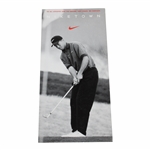 Tiger Woods 1996 Niketown Rookie Card/Ad Pierce - Great Condition