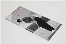 Tiger Woods 1996 Niketown Rookie Card/Ad Pierce - Great Condition