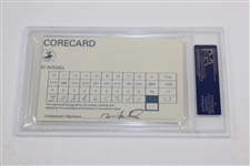 David Toms Signed 1997 Scorecard PSA/DNA Slabbed #83405959