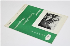 1957 Womens Title Holders at Augusta Country Club Program - Good Condition