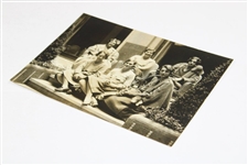1930 Original Rockwell Photo Orcutt, Hicks & Rest Of Team In Paris Precurser To Curtis Cup
