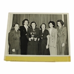 1948 Curtis Cup Team AP Photo with Riley, Kealty, Collett Vare, Lawson Page, Suggs & Kirby