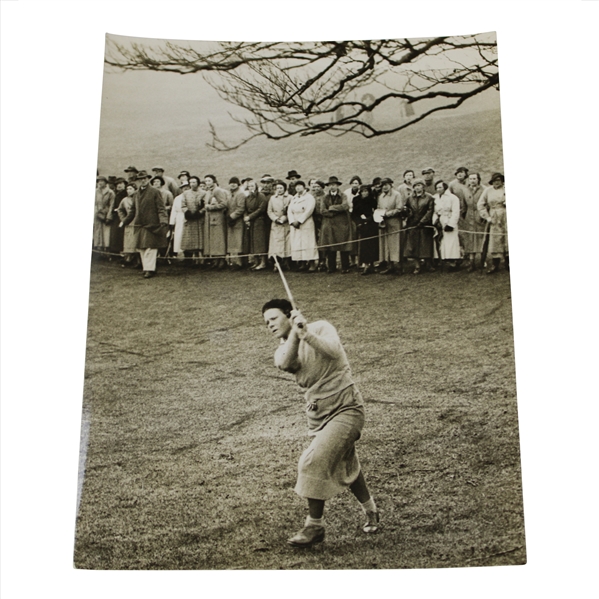 Great Patty Berg Original Planet News Photo From Orcutt Collection
