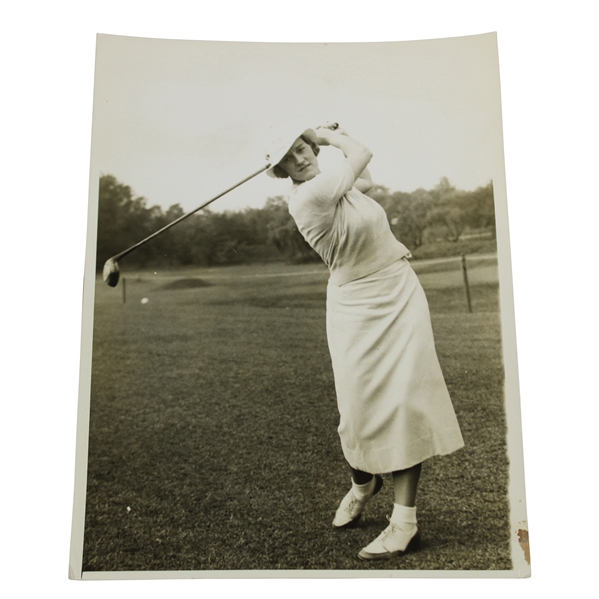 Maureen Orcutt Curtis Cup Contender Crisp Wire Photo 9/27/34 